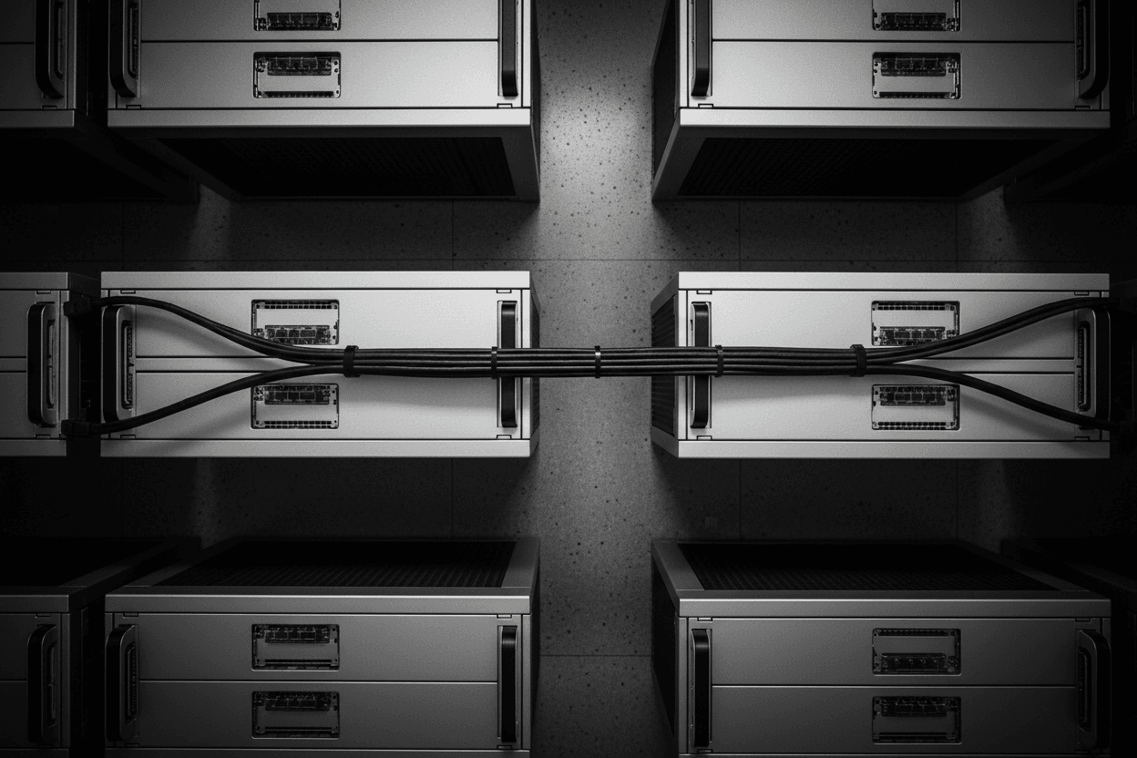 Abstract connected technology system